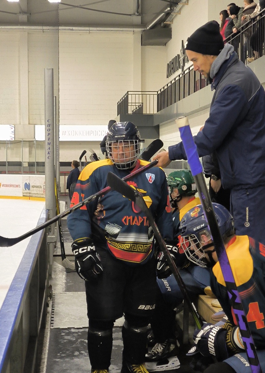 Любительский хоккей в Воронеже. Команда "СПАРТА"
