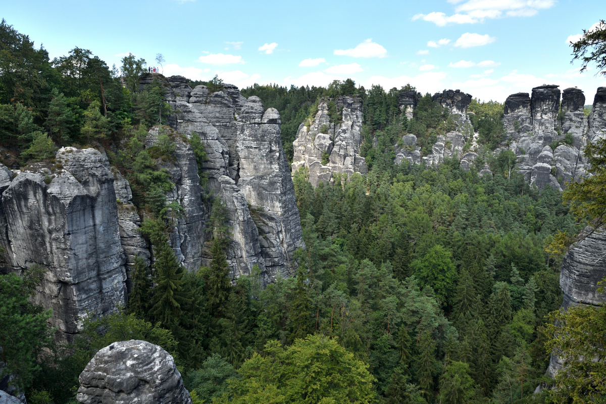  В парке "Саксонская Швейцария". Фотография: Соловьев В.Ю.