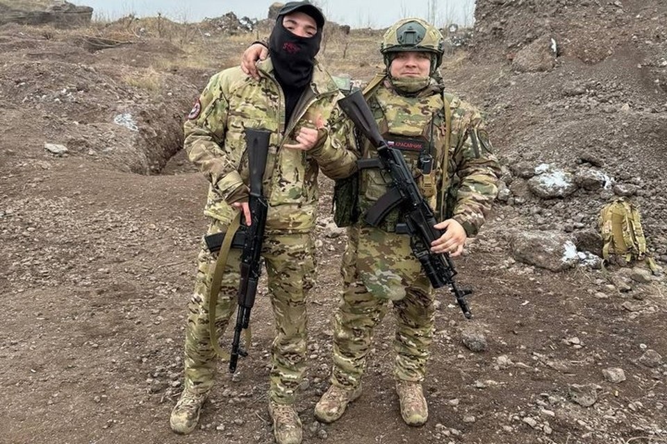    На СВО Руслан Юсупов (справа) служил командиром взвода штурмовиков. Фото: Личный архив