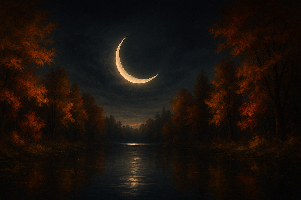 Новолуние в Весах приносит гармонию и начало нового цикла — время слушать себя и доверять миру.