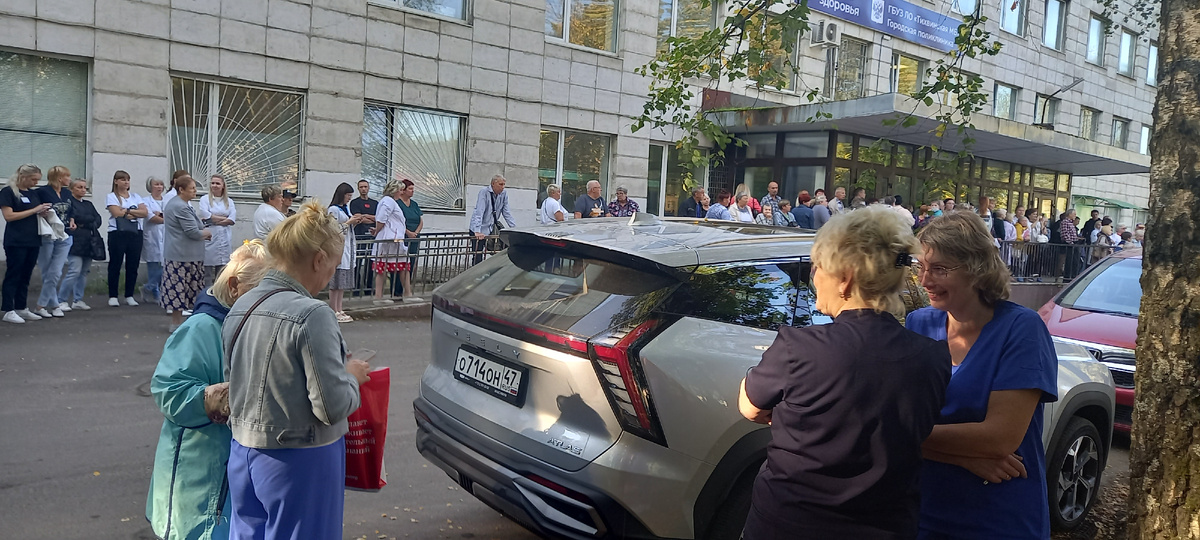 Пожарные учения в Поликлинике