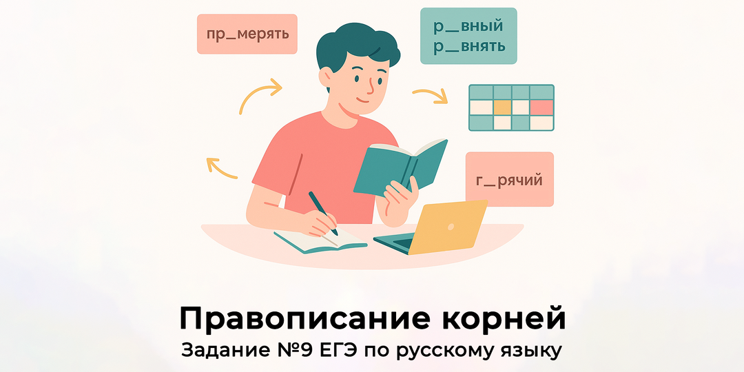 Как выполнять задание №9 ЕГЭ по русскому языку: правописание корней