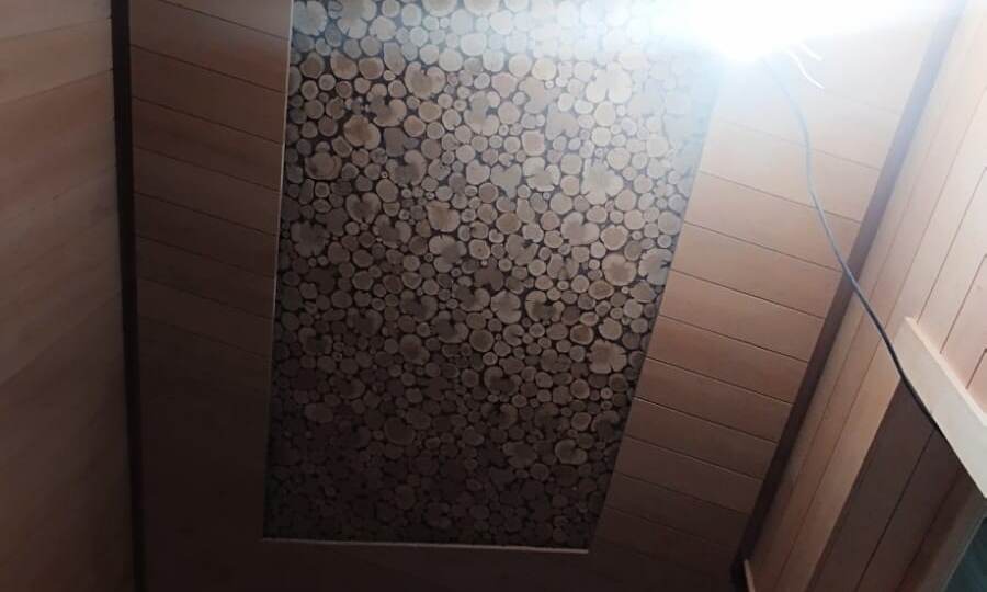 Последние штрихи и парная готова. Остались небольшие мелочи