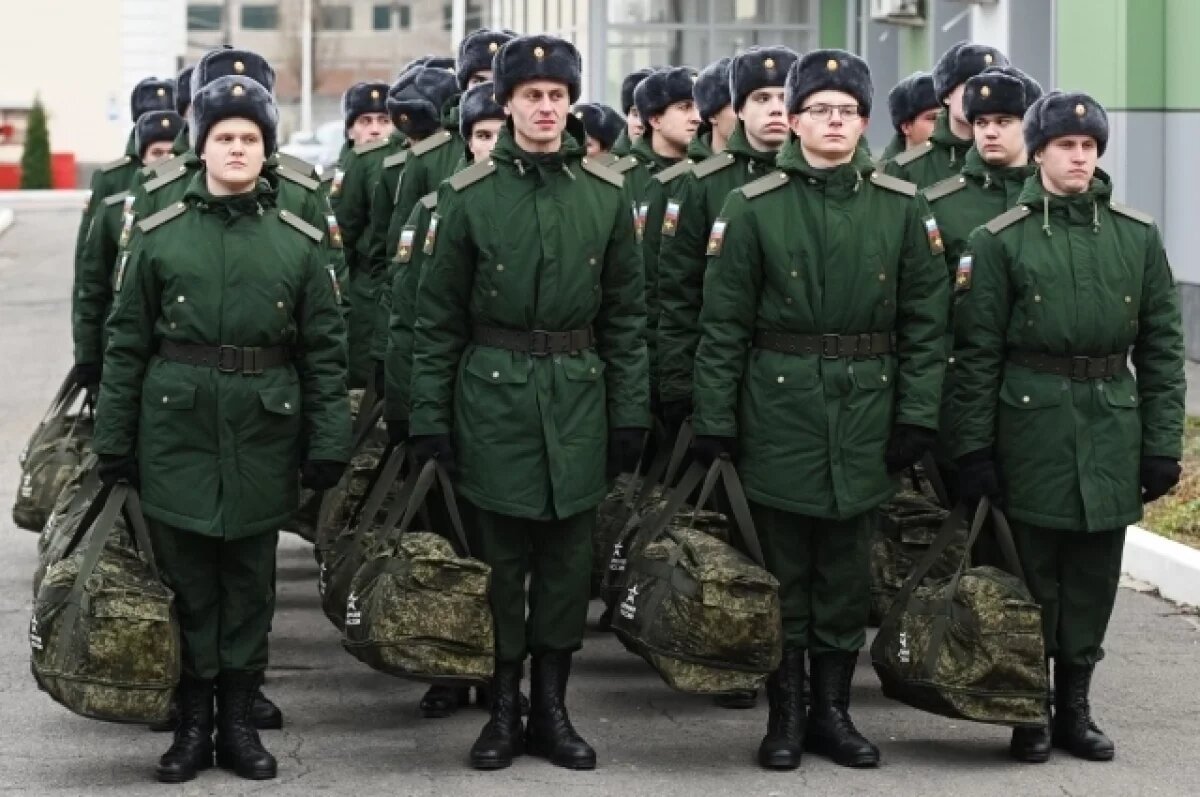    Более четырёх тыс. донских призывников пополнят ряды ВС РФ осенью