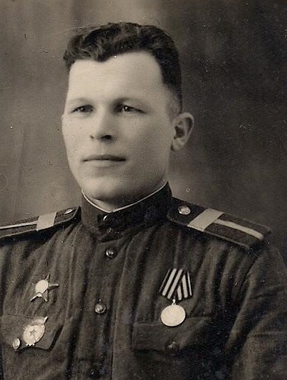 Победный май 1945 года, гвардии старшина Тимофей Егорович Ноженко. 