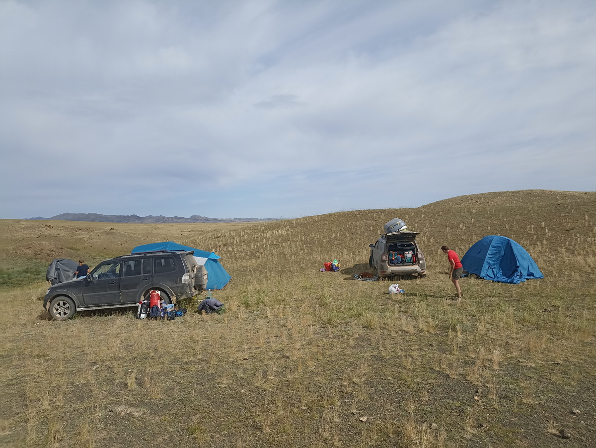 Собираем лагерь