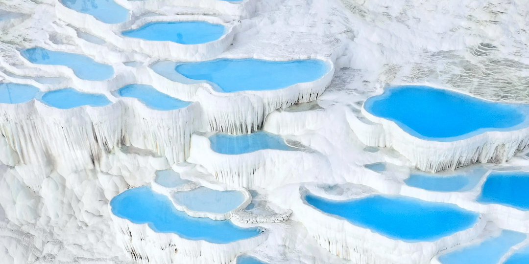 Хлопковый замок, созданный природой