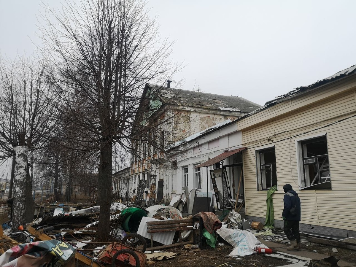 Улица Октябрьская. Суджа, станция.