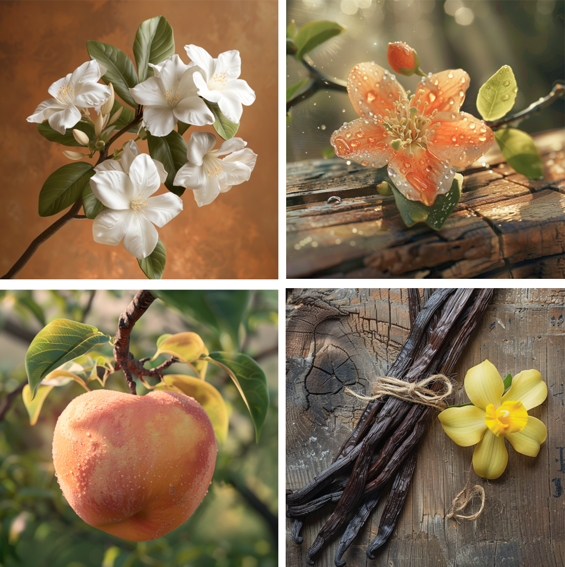 Основные ноты аромата "Бархат"