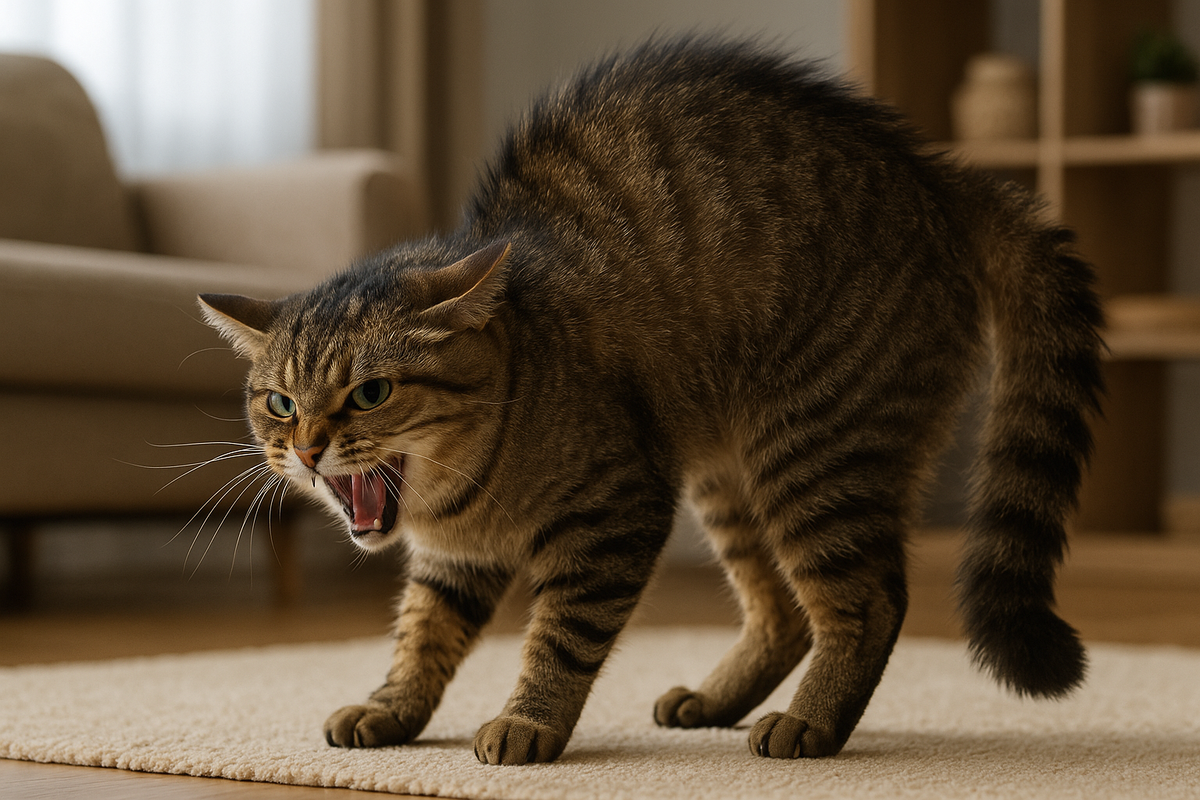 - Шипение предупреждает опасность!