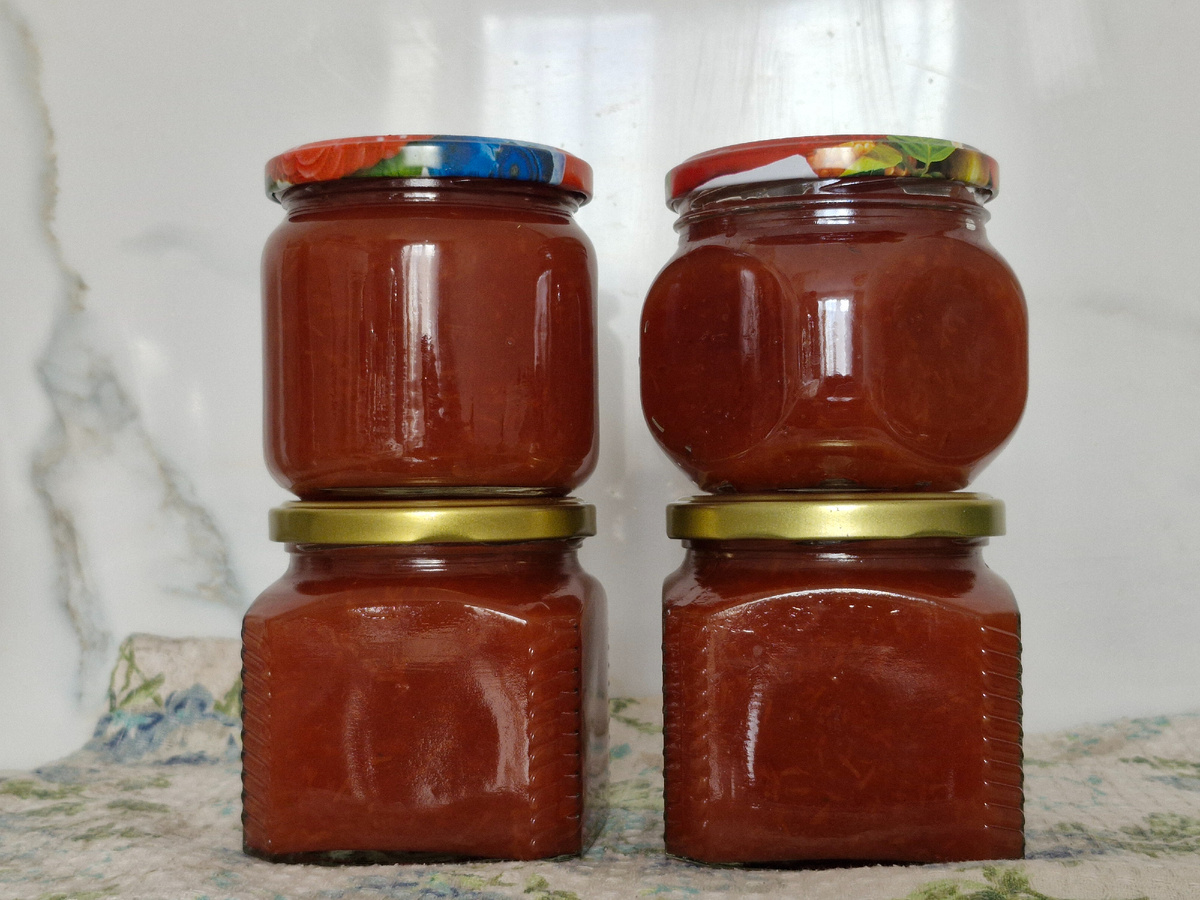 Яблочное повидло, фото автора 