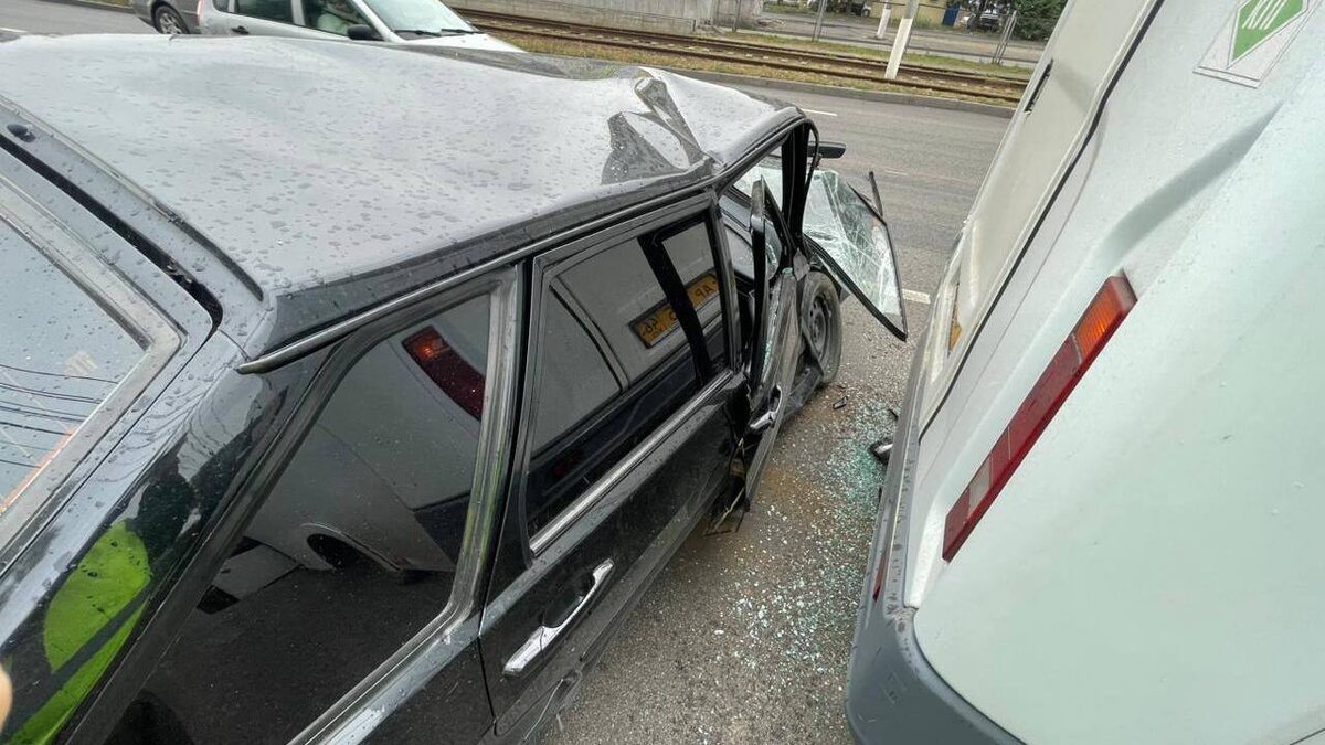    Два человека пострадали в ДТП в Курске