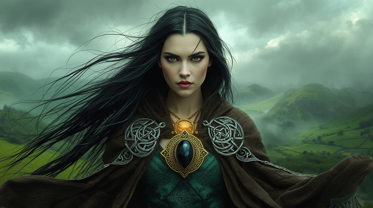 Кельтская Богиня Морриган 