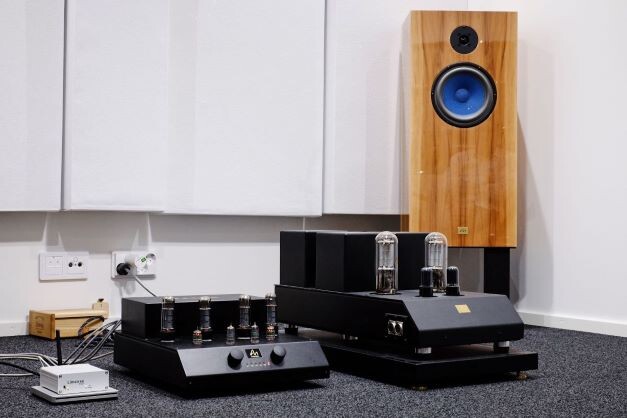 В Audio Note все устройства eletronik оснащены радиолампами. Классические триодные лампы.