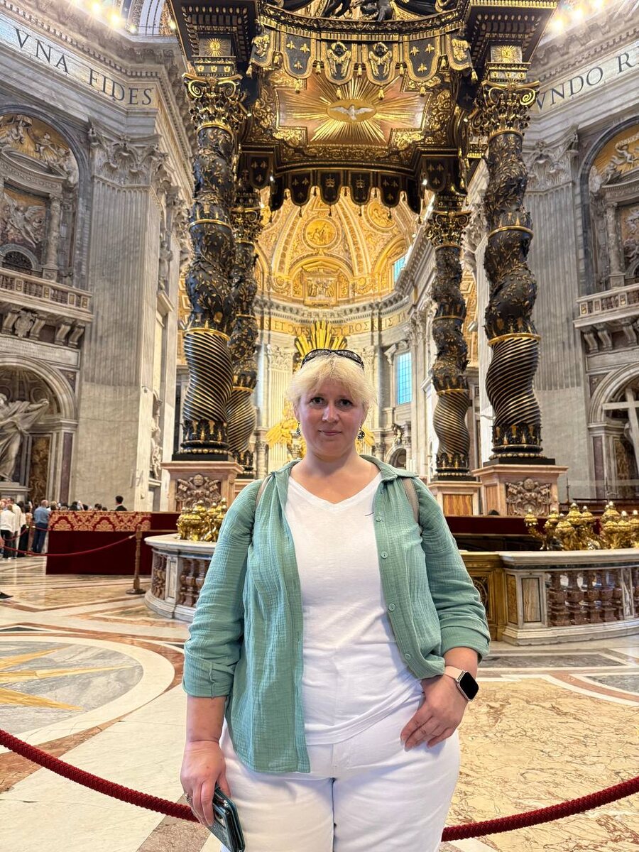 Внутри собора Святого Петра 