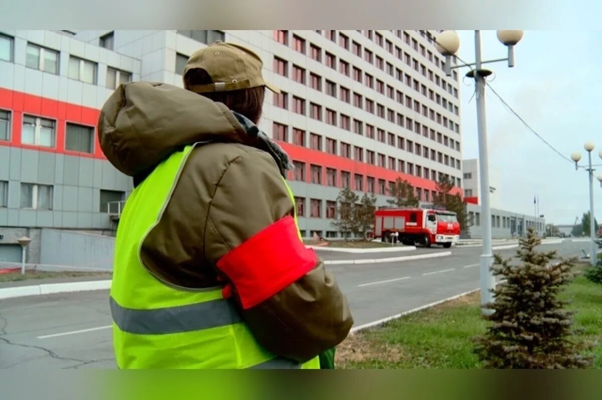    Оренбургские металлурги провели учения по пожарной безопасности