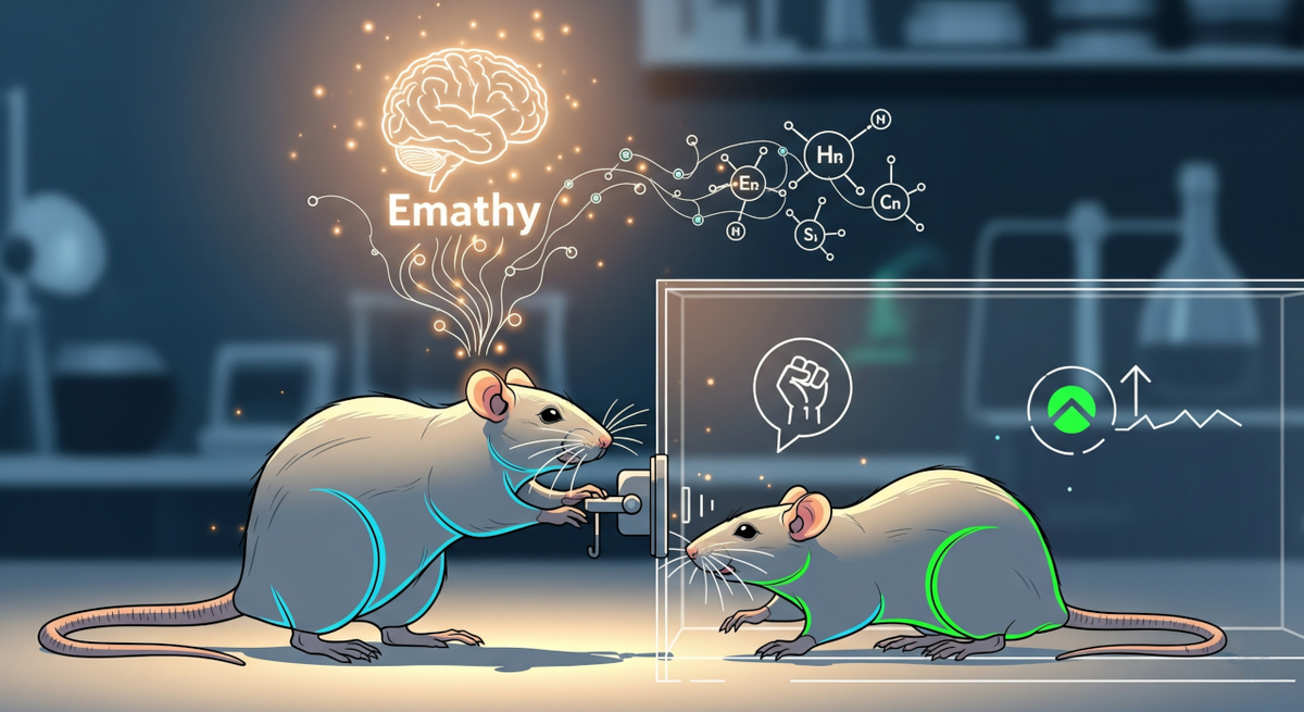 🐀 Лабораторная драма: Крысы в Чикагском эксперименте выбрали эмпатию вместо угощения.
