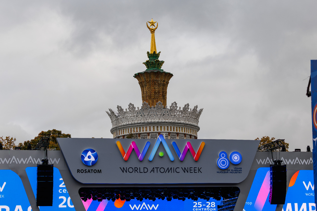 25 сентября в Москве на ВДНХ стартовал международный форум World Atomic Week (WAW). Это масштабное мероприятие, посвященное атомной и смежным областям. Форум завершился 28 сентября. Источник: Газета «Страна Росатом»