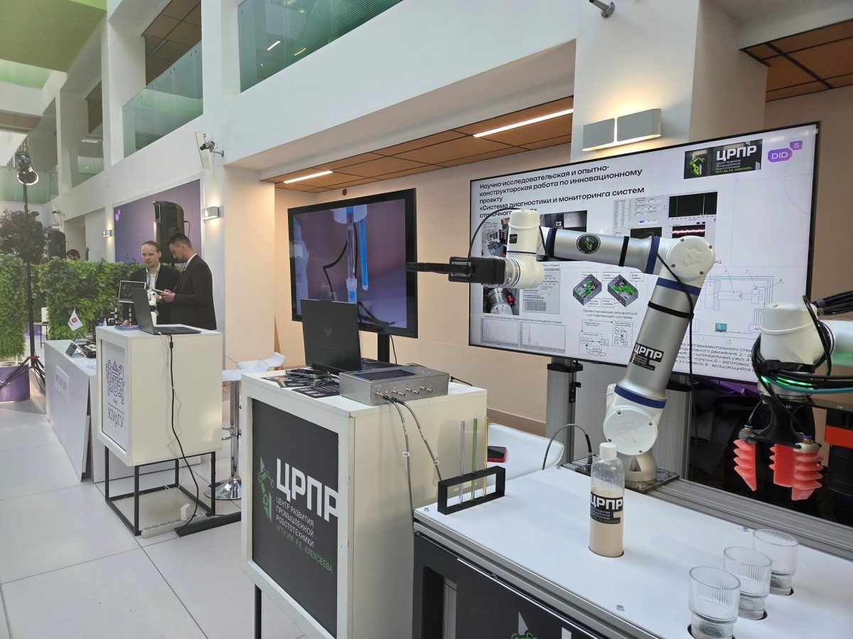    Разработки, которые лягут в основу нижегородского Центра развития промышленной робототехники, представлены на Digital Innopolis Days 2025