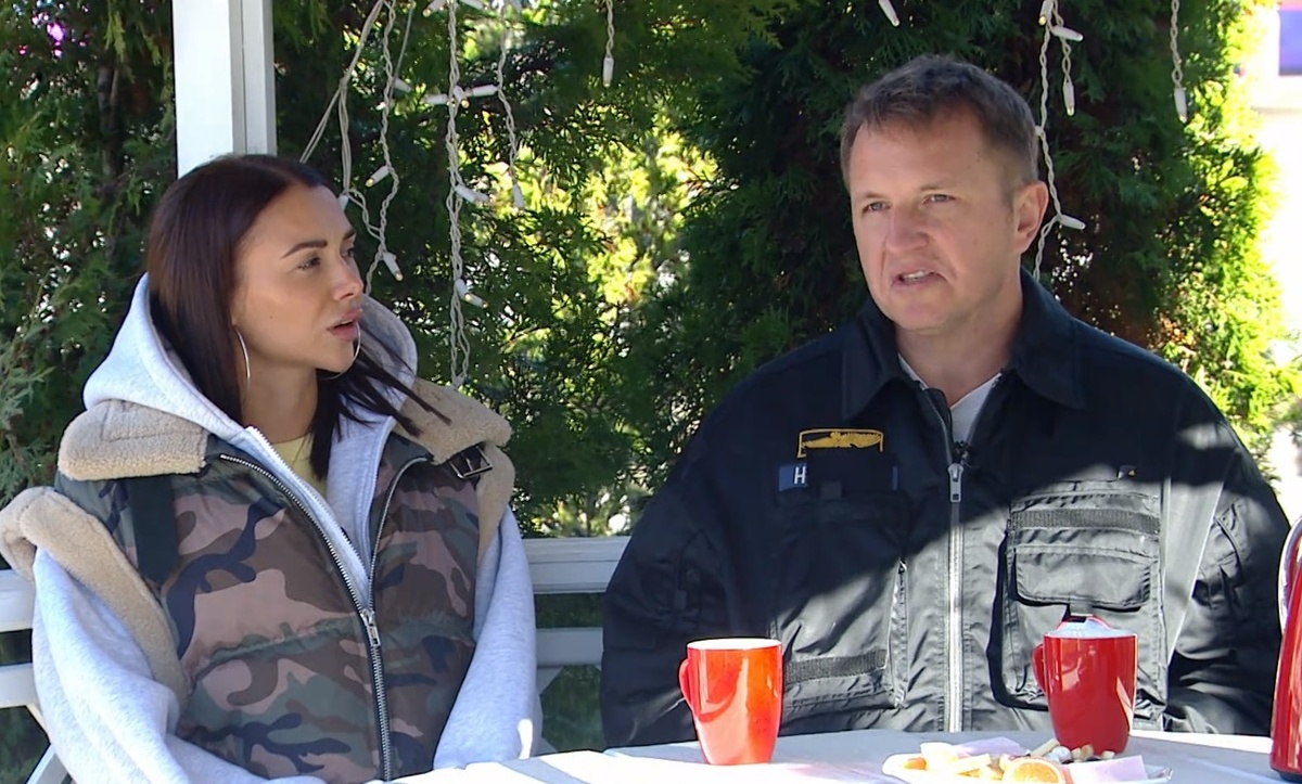 Илья Яббаров и Лена Тепловодская (фото из эфира на «Okko»)