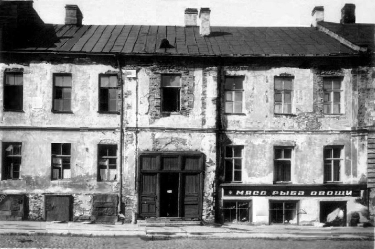 Линия 7-я В.О. Фасад дома №12., 1960 