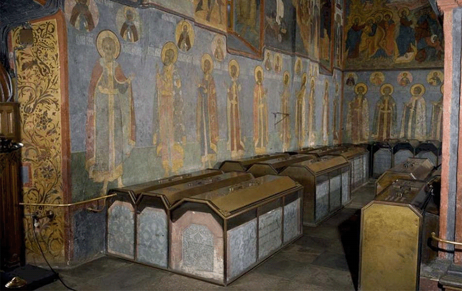 Архангельский собор - усыпальница московских правителей