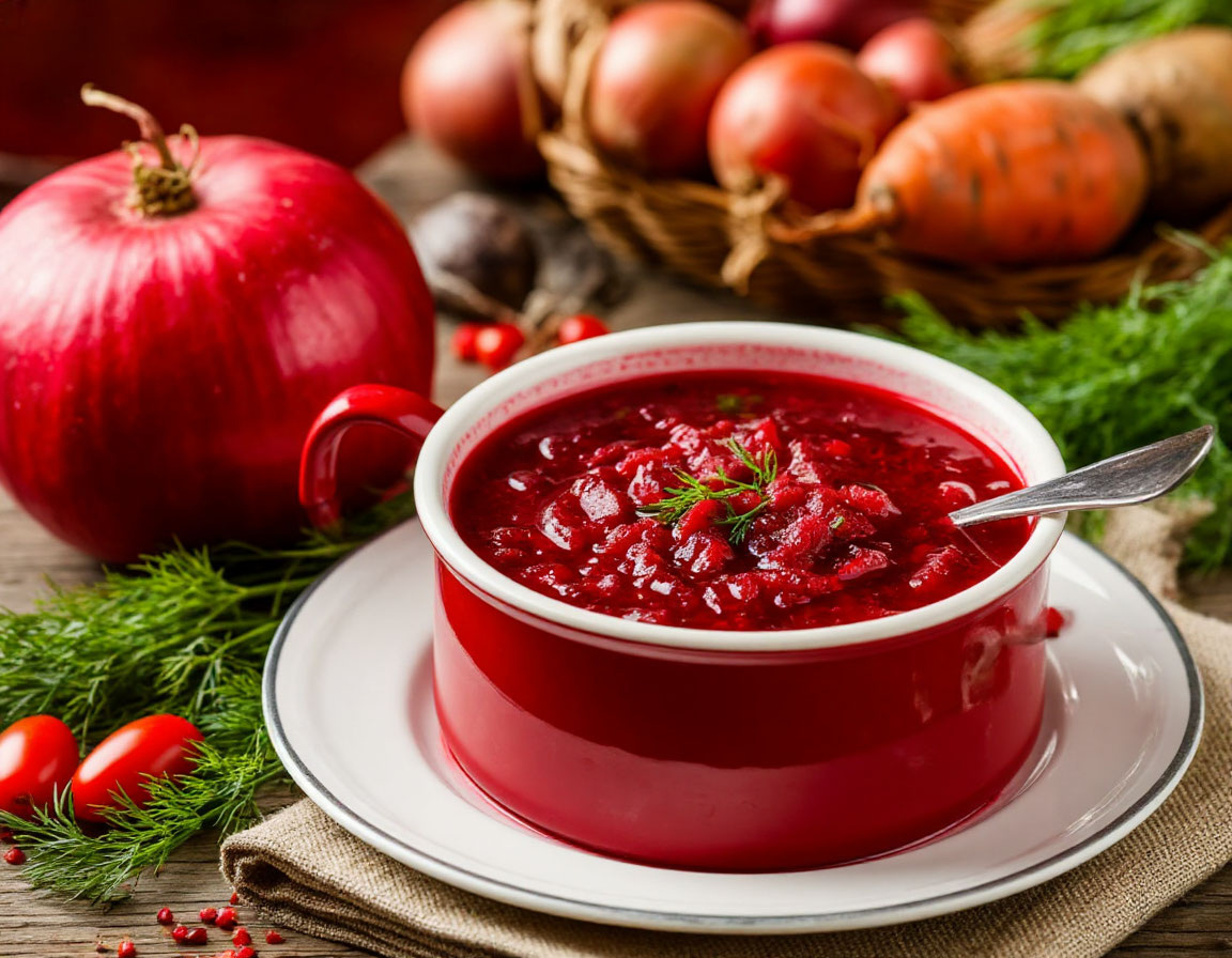    Как варят настоящий борщ, а не суп со свеклой: нашла рецепт в книге 1952 года. Есть 2 тонкости: от них зависит вкус и рубиновый цвет