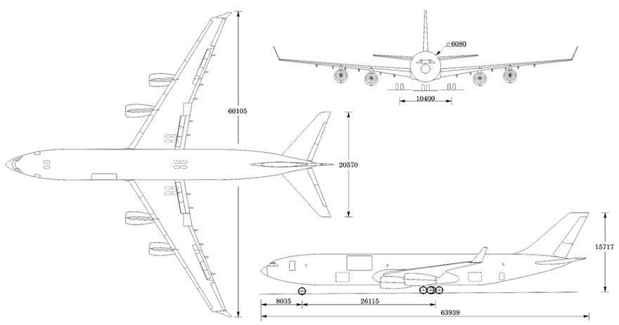 Схема Ил-96-300
