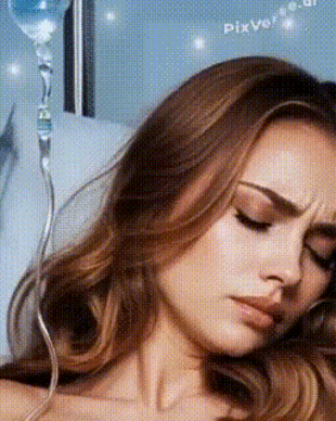 Даже сквозь действие успокоительных препаратов её лицо оставалось напряжённым, брови слегка сдвинуты, словно она и во сне продолжала бороться с кошмарами наяву.