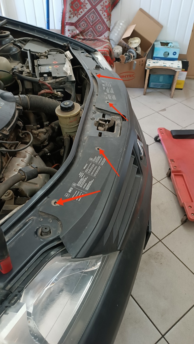 Четыре винта под торкс Т30