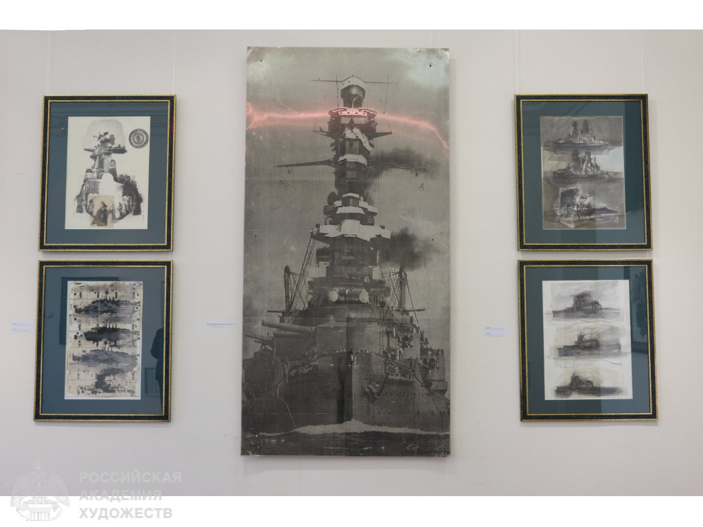 Фрагмент экспозиции, посвященной памяти Бориса Бельского (1960-2024) в РАХ. Фото: Владимир Феничев, пресс-служба РАХ