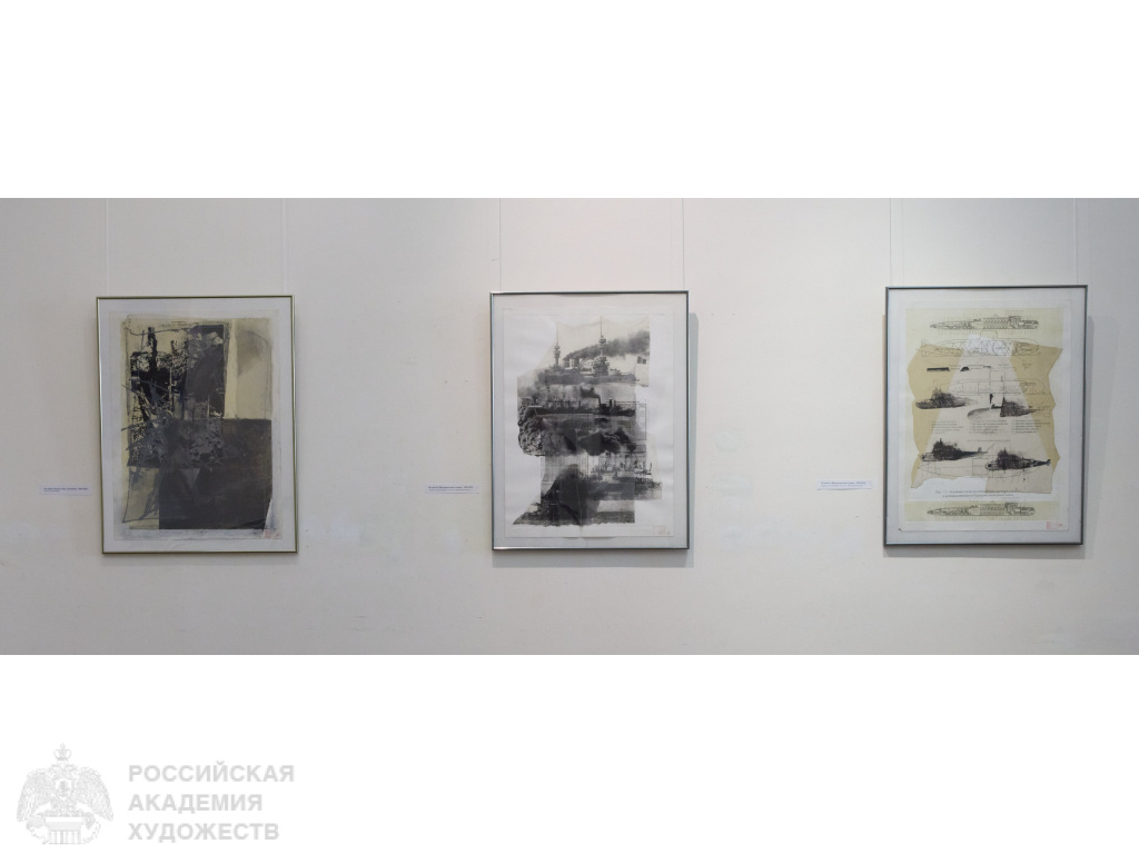 Фрагмент экспозиции, посвященной памяти Бориса Бельского (1960-2024) в РАХ. Фото: Владимир Феничев, пресс-служба РАХ