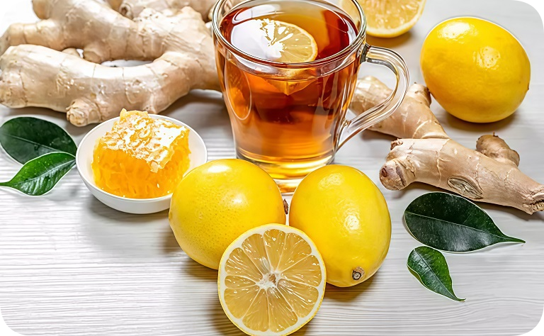 ИМБИРНЫЙ ЧАЙ В БАНЕ