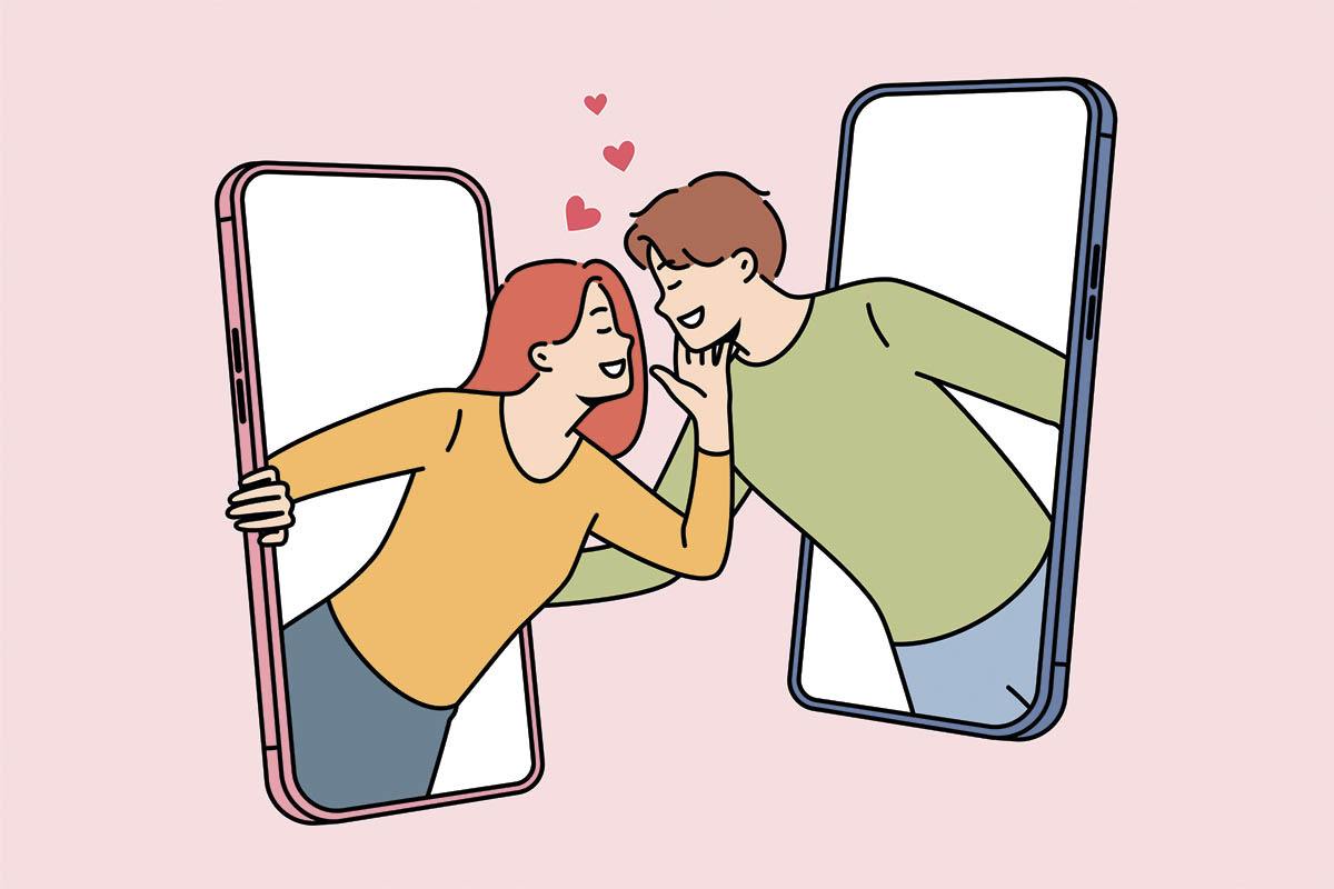    Найти парня или девушку можно даже во время обеденного перерыва. Источник: Vectorium / Shutterstock / FOTODOM