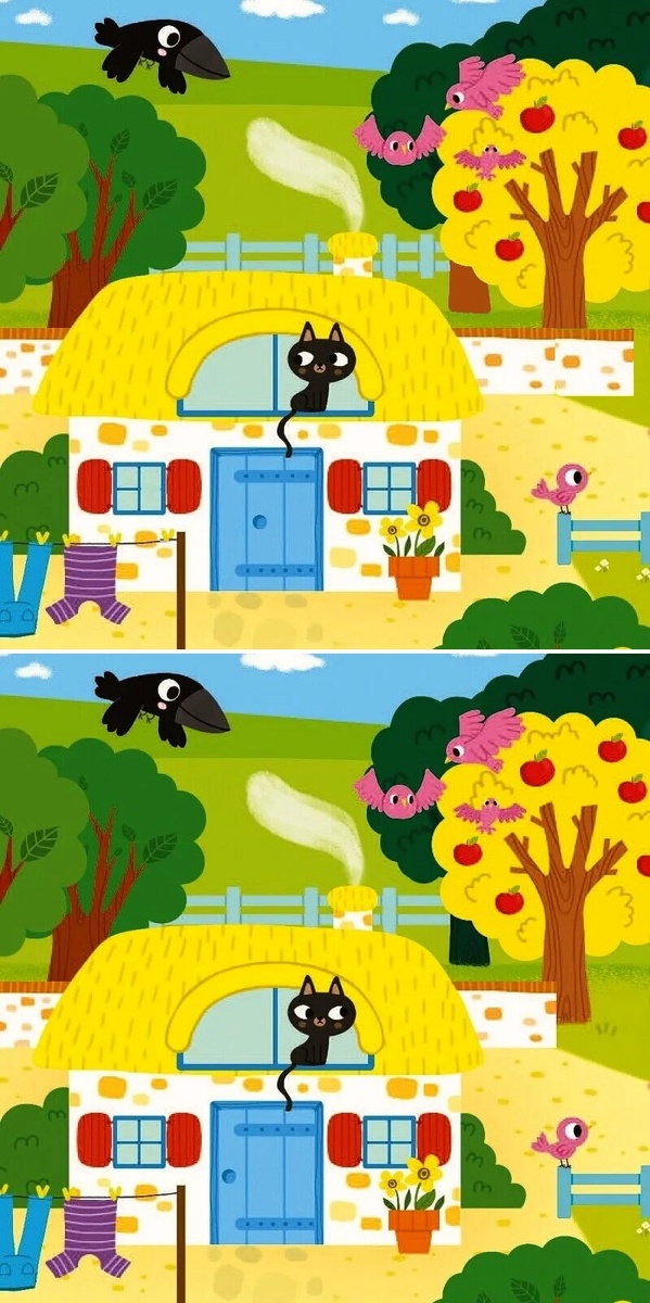 Игра Найди 11 отличий