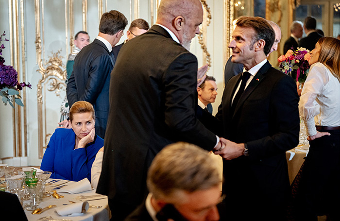    Эди Рама и Эммануэль Макрон.MADS CLAUS RASMUSSEN/EPA/TASS