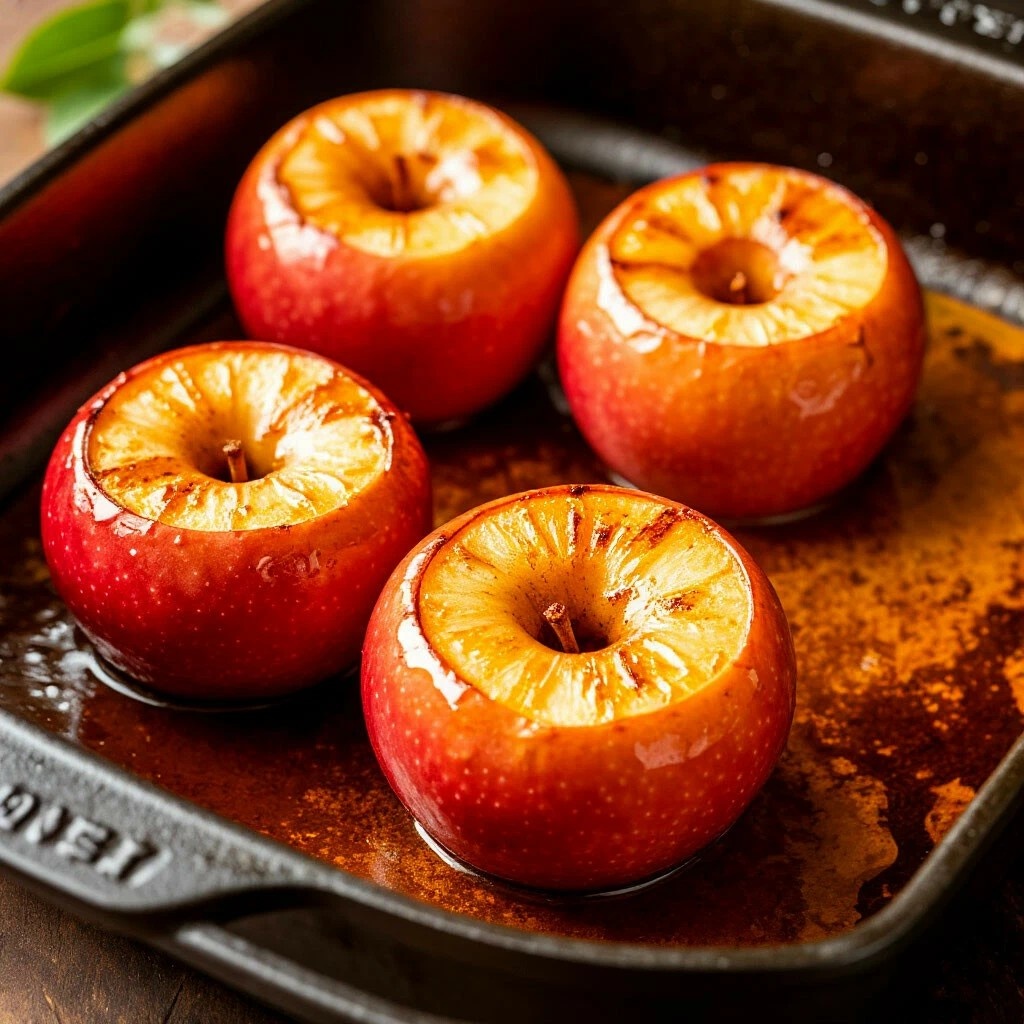 Яблоки в духовке