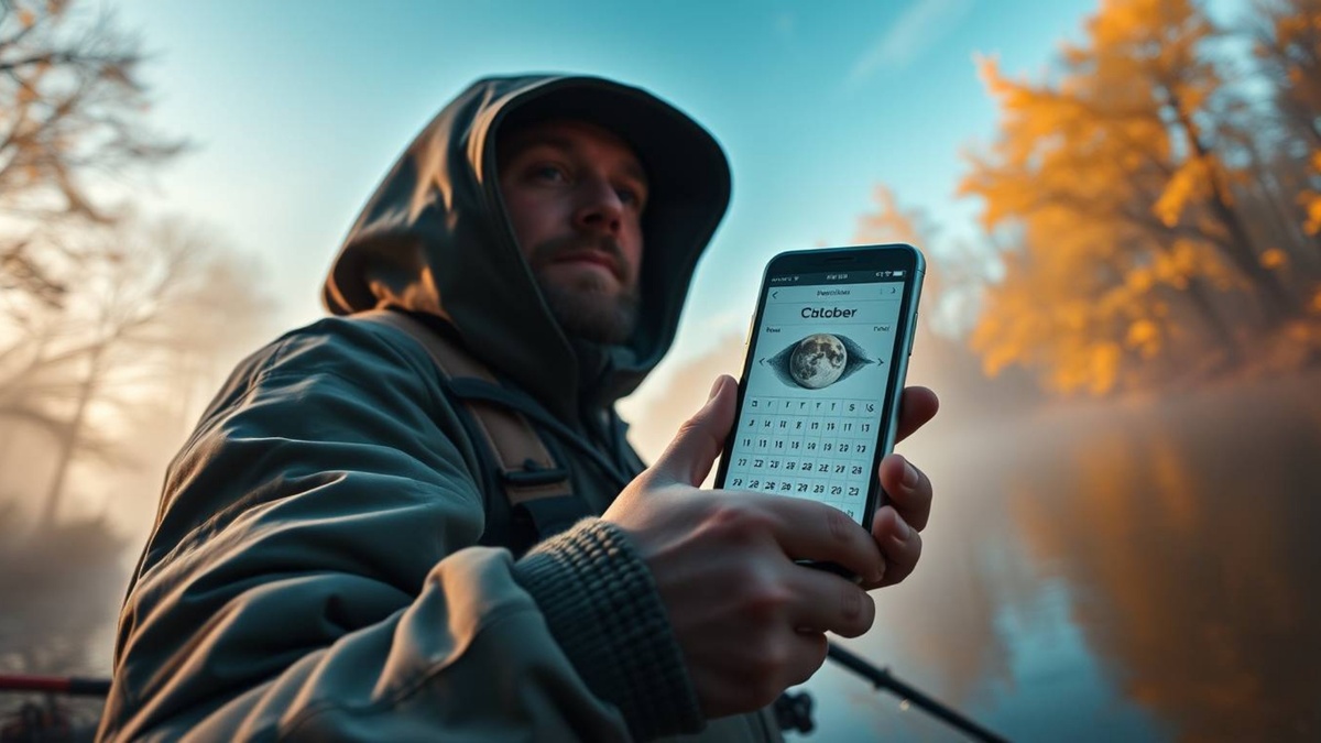 Лучшие и худшие дни рыбалки в октябре 2025