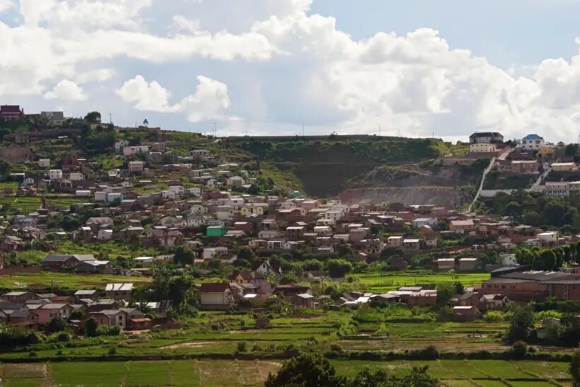     Вид на Антананариву - столицу Мадагаскара. © РИА Новости. Антон Денисов
