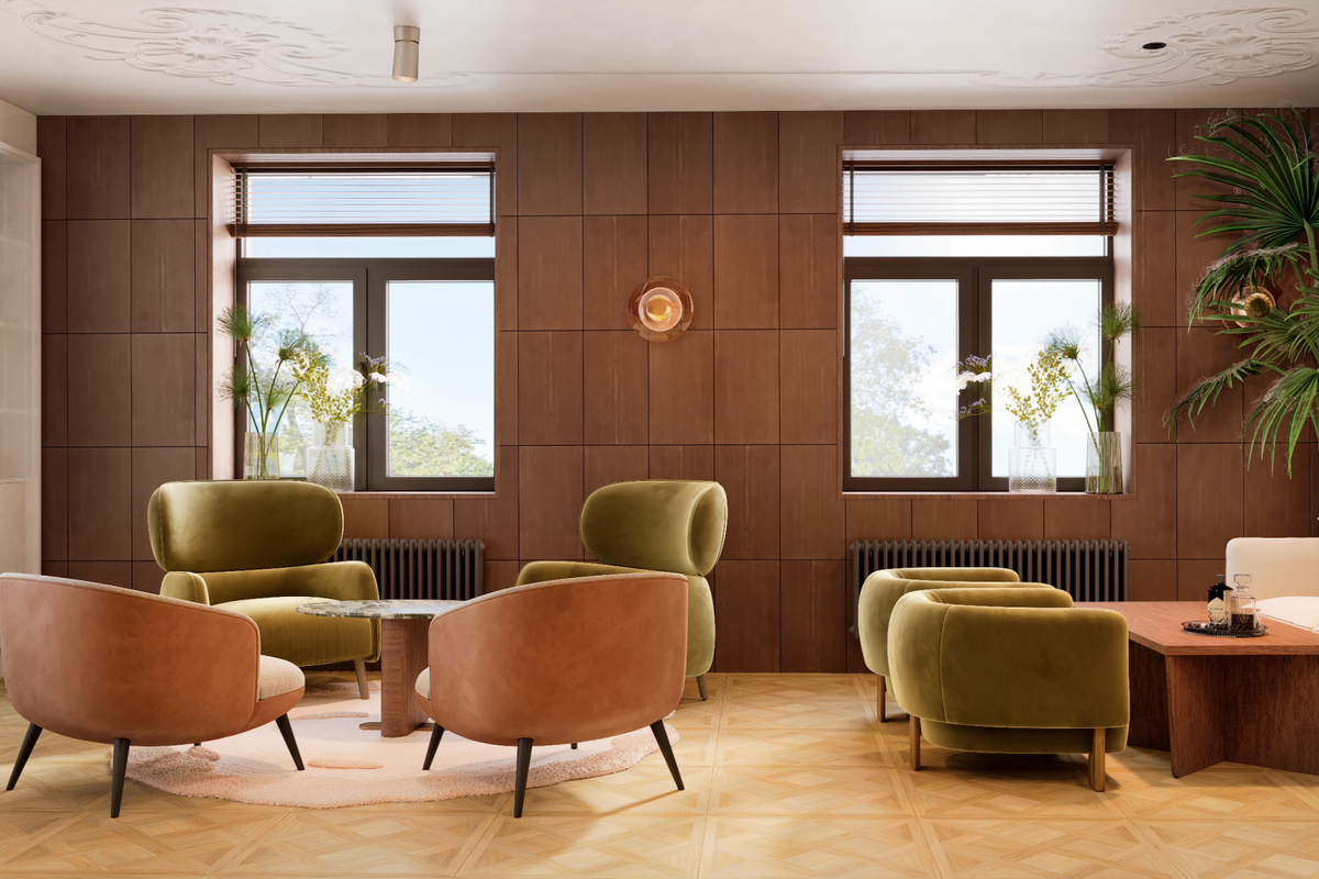 Интерьер ресторана Avero Mio