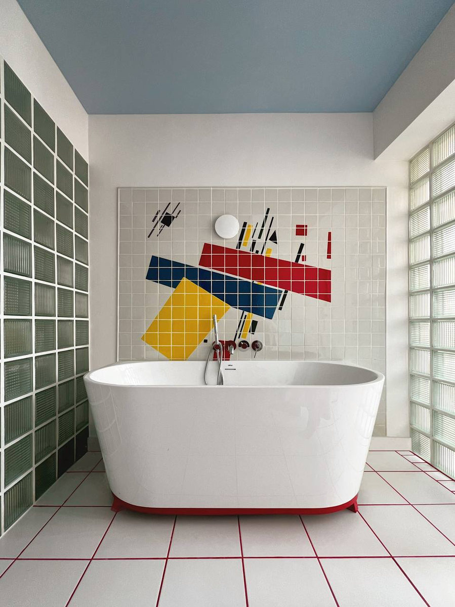 в стиле Малевича