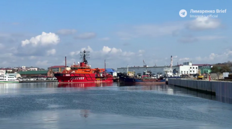 Скриншот видео ТГ-канала  Валерия Лимаренко