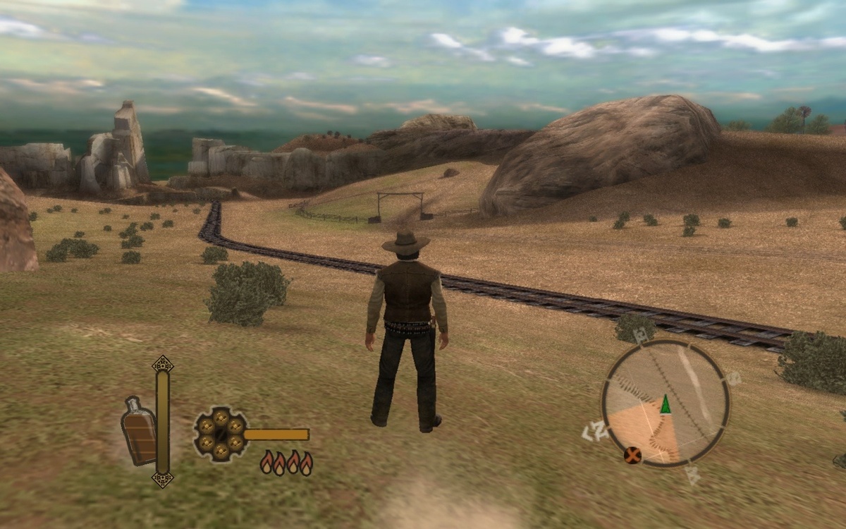 Gun во многом напоминала Red Dead Revolver, вышедшую годом ранее