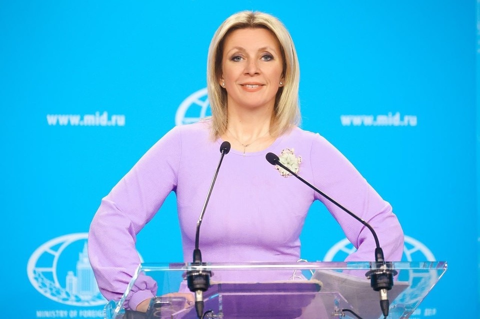    Захарова: РФ даст жесткий ответ при покушении ЕС на российские активы. Фото: МИД России