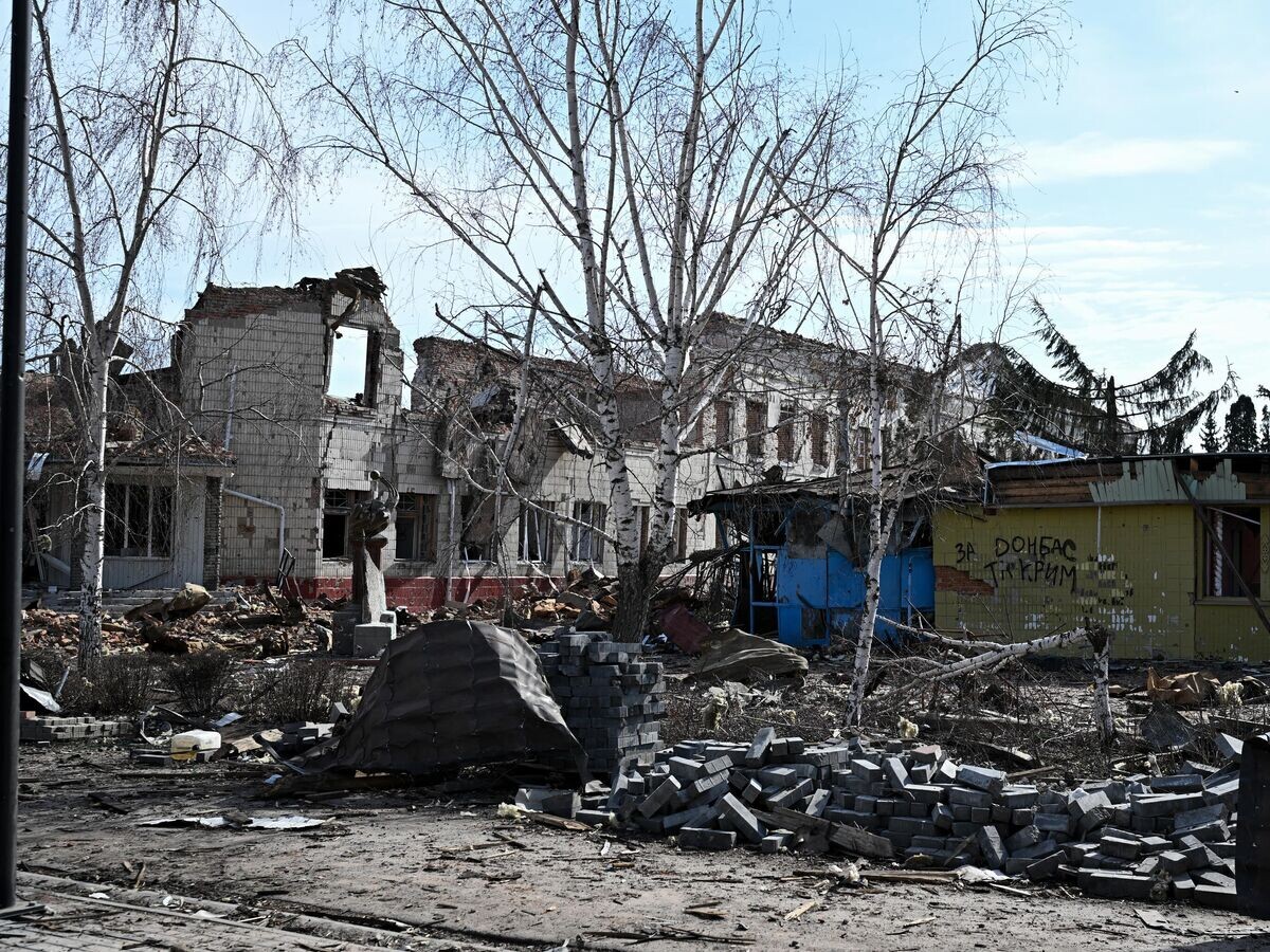    Суджа, Курская область© РИА Новости / Сергей Бобылев