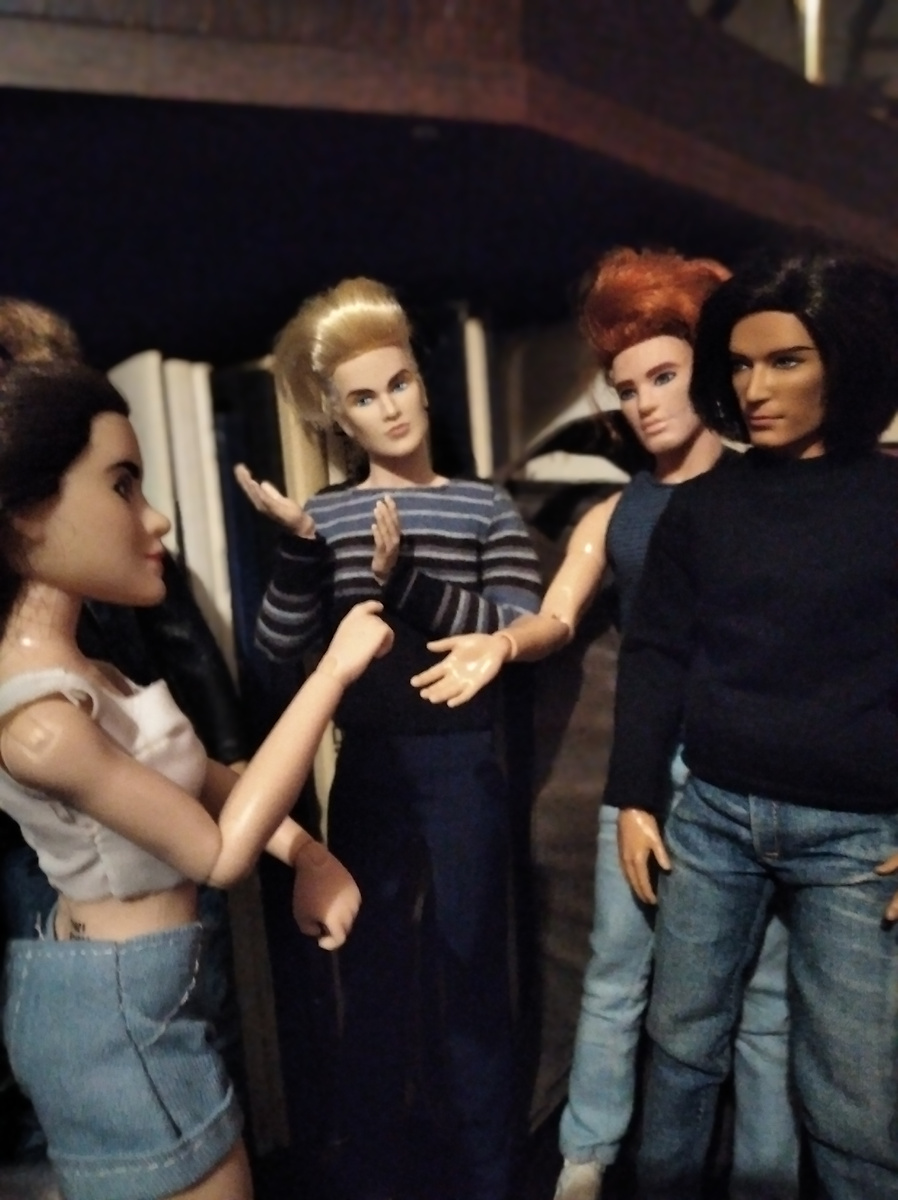 Катерина, Люциан, Патрик и Станислас