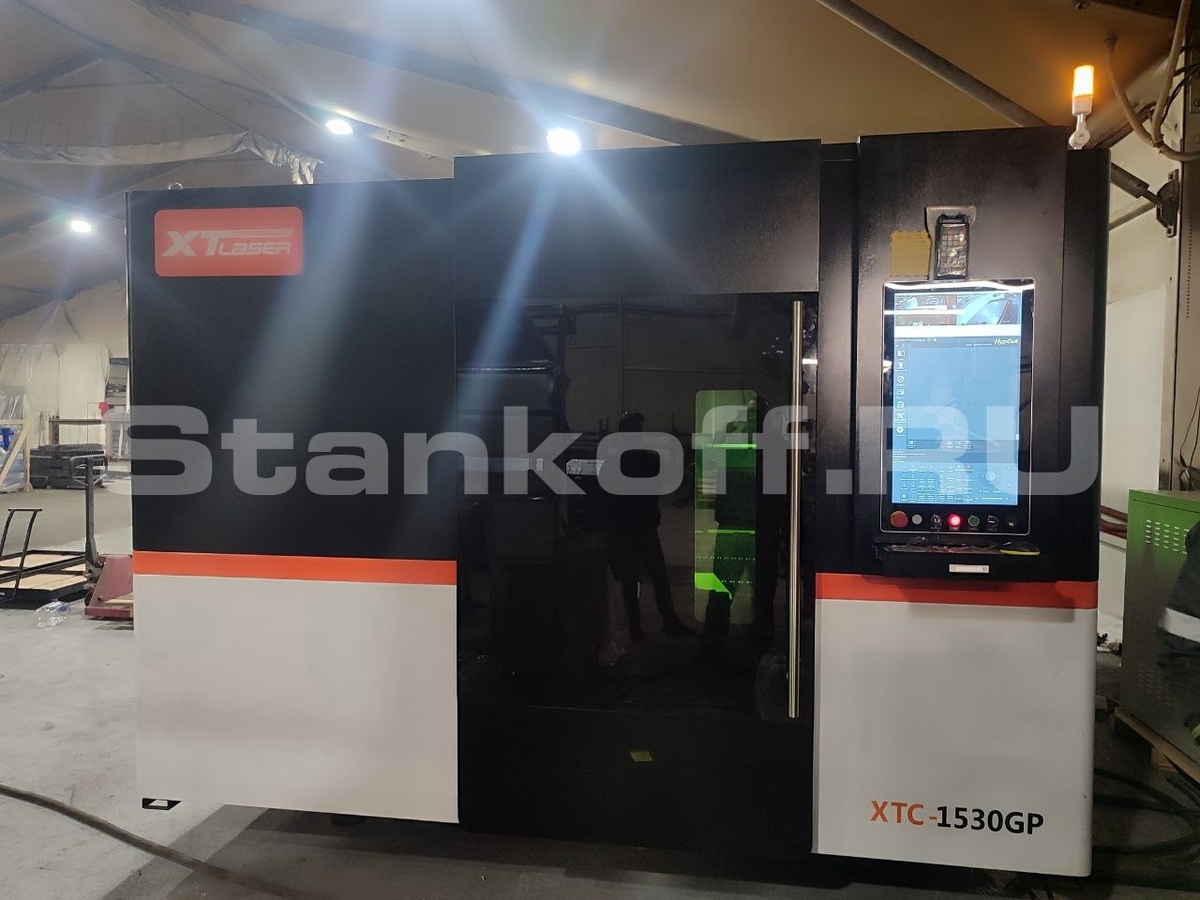  Высокомощный оптоволоконный лазерный станок XTC-1530GP/12000 Raycus

