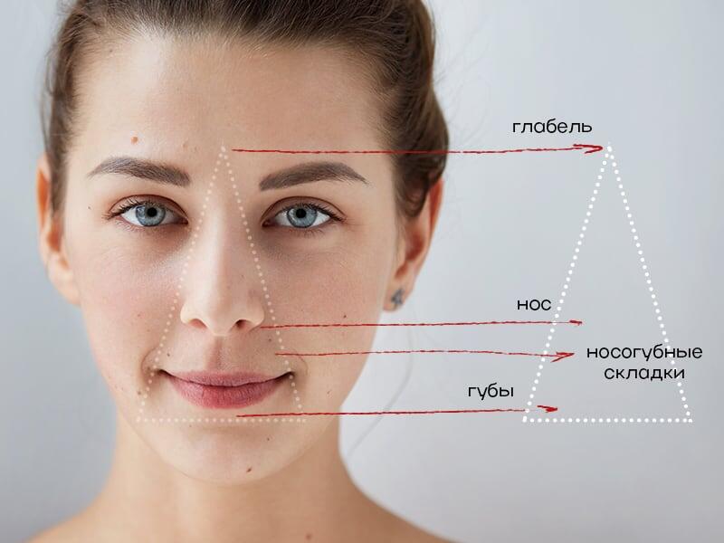 "Треугольник смерти" - место, в котором никогда нельзя выдавливать прыщики