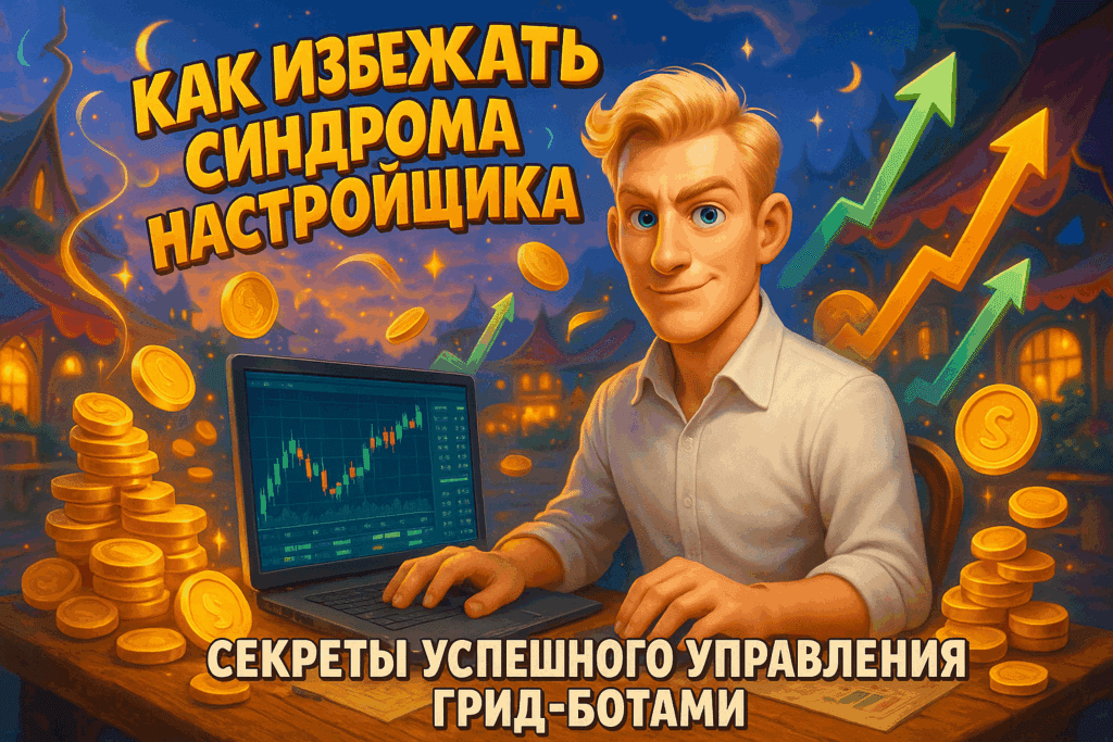    Как избежать синдрома настройщика в трейдинге: секреты успешного управления грид-ботами для стабильного дохода
