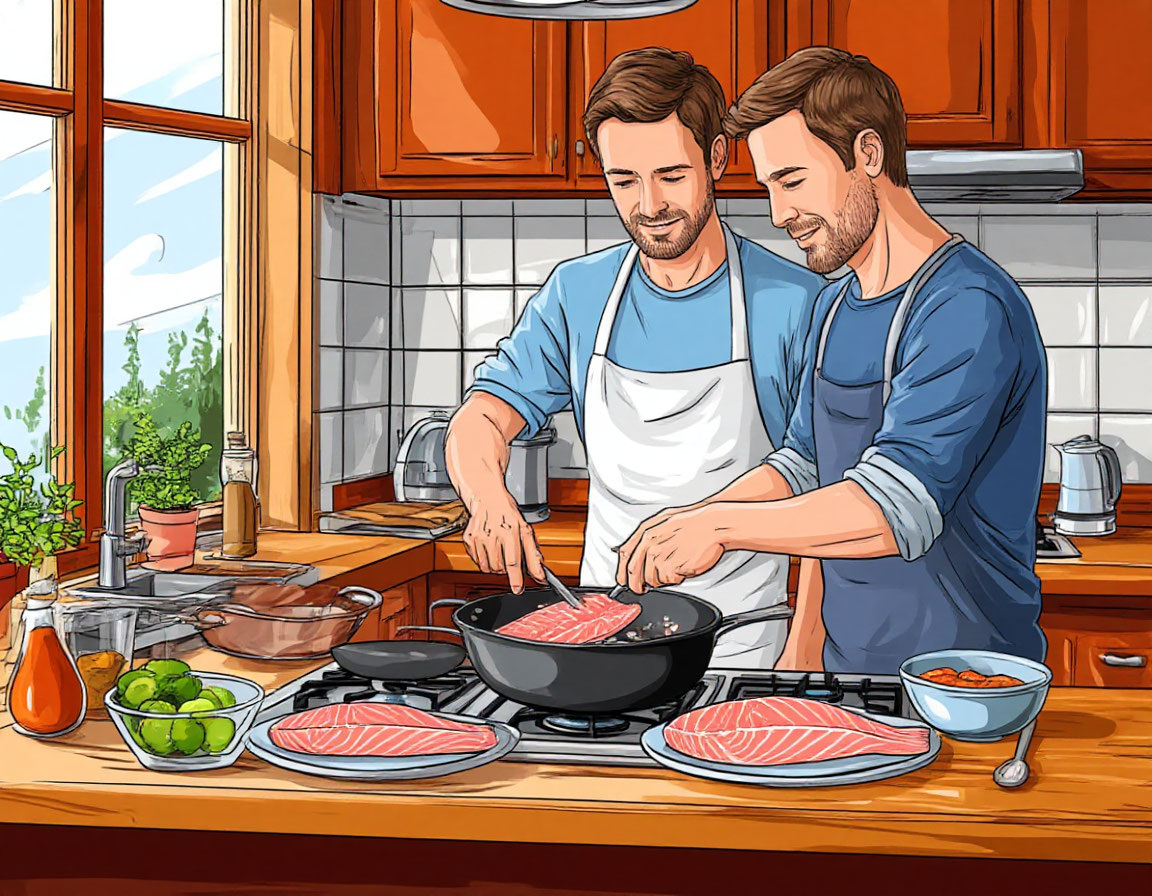 Статья представляет собой подробный гастрономический гид, посвящённый приготовлению горбуши – доступной и полезной рыбы. Автор доказывает, что, несмотря на свою бюджетность, эта рыба может стать основой для изысканных и разнообразных блюд. Читателю предлагается девять подробных рецептов, охватывающих все основные способы термической обработки: запекание, жарку, тушение и приготовление на пару.
В материале рассматриваются как классические подходы (например, запечённая горбуша с лимоном и травами), так и более смелые кулинарные эксперименты, включая азиатские мотивы и рецепты ухи. Особое внимание уделяется правильной подготовке рыбы: разделке, маринованию и выбору специй, которые помогают раскрыть ее вкус и сохранить сочность. Каждый рецепт сопровождается практическими советами по подаче и идеями гарниров. Статья адресована широкой аудитории – от начинающих кулинаров, желающих освоить базовые техники, до опытных хозяек.
